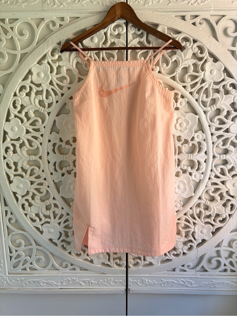 Nike Women’s Pink Swoosh Tennis Dress Size S Y2K Sporty